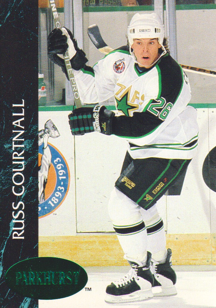 1992-93 Parkhurst Emerald Ice #78 Russ Courtnall