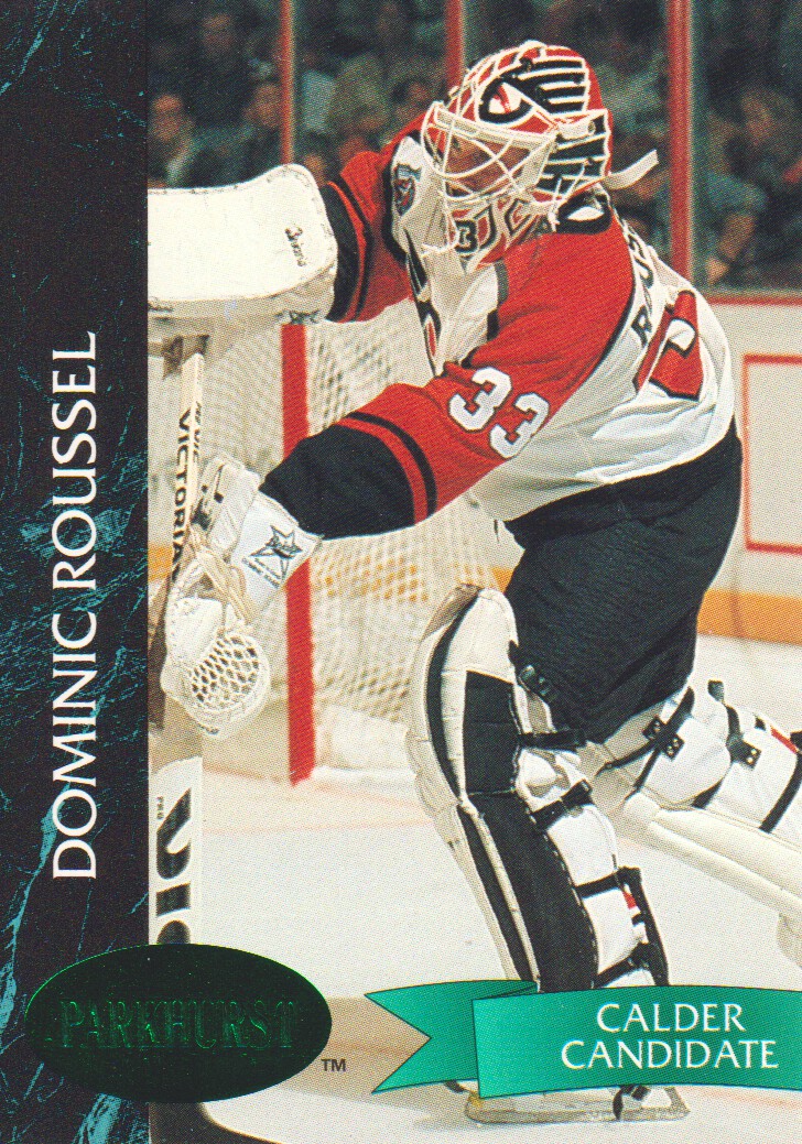 1992-93 Parkhurst Emerald Ice #129 Dominic Roussel