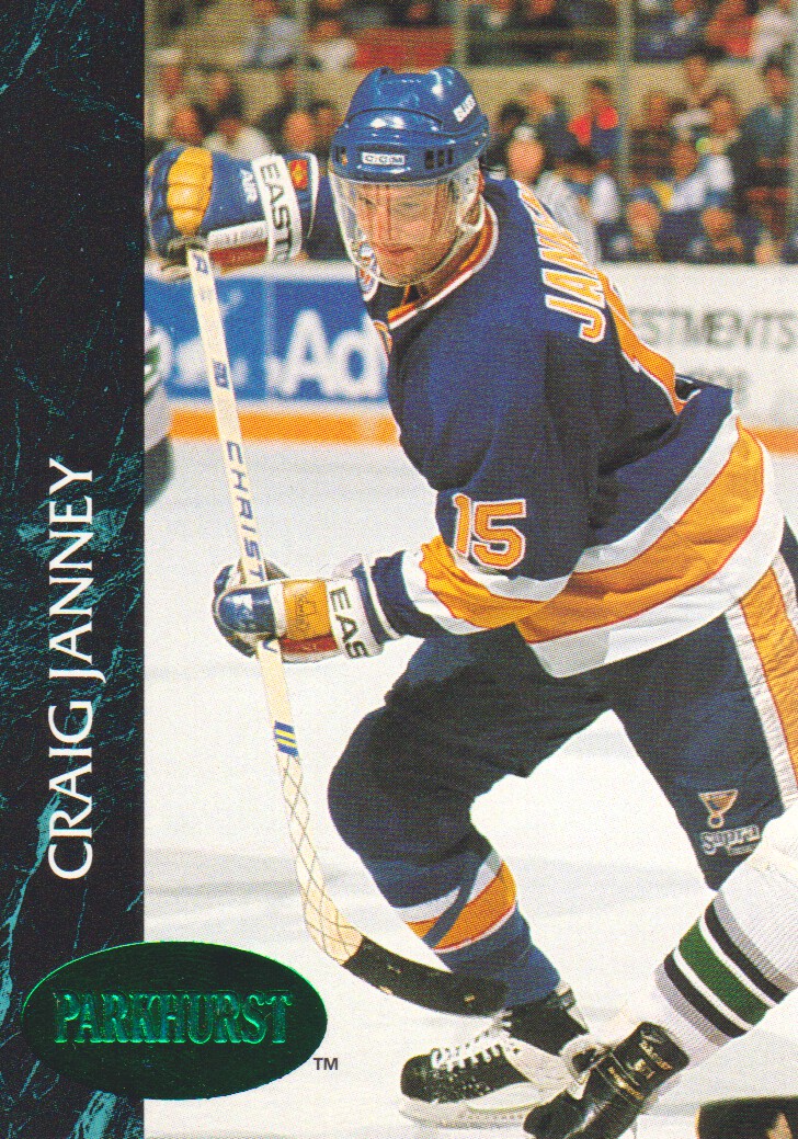 1992-93 Parkhurst Emerald Ice #154 Craig Janney