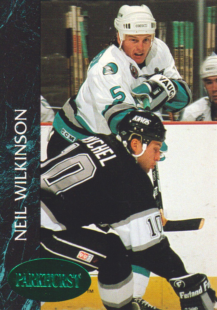 1992-93 Parkhurst Emerald Ice #165 Neil Wilkinson