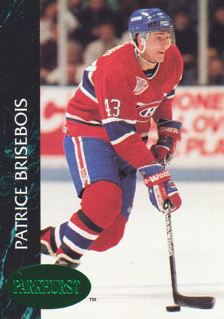 1992-93 Parkhurst Emerald Ice #320 Patrice Brisebois