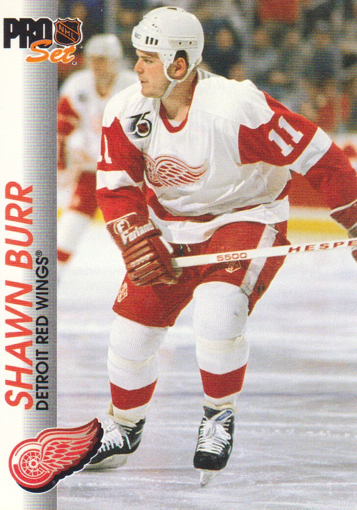 1992-93 Pro Set #45 Shawn Burr