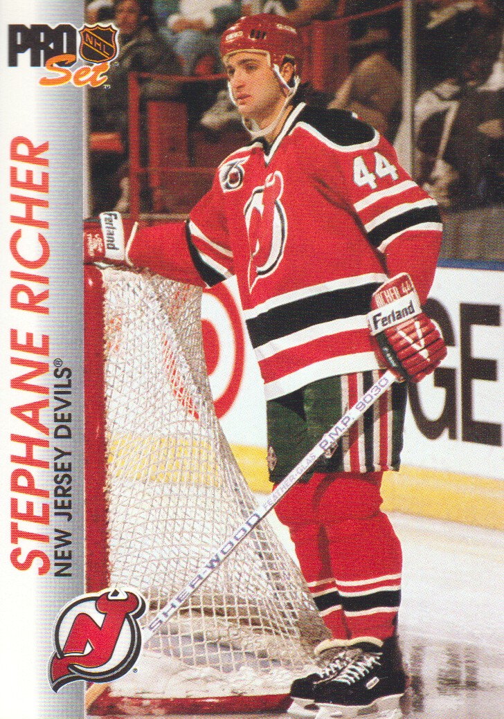 1992-93 Pro Set #93 Stephane Richer