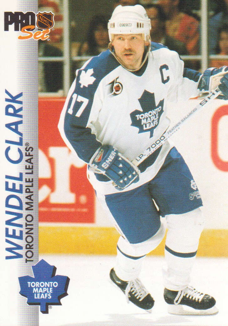 1992-93 Pro Set #189 Wendel Clark