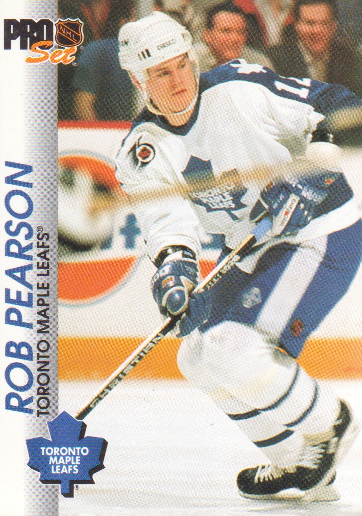 1992-93 Pro Set #191 Rob Pearson