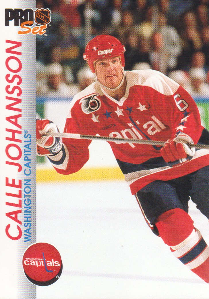 1992-93 Pro Set #203 Calle Johansson