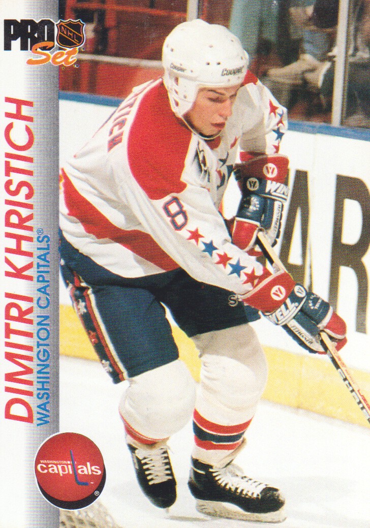 1992-93 Pro Set #208 Dimitri Khristich