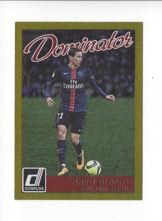 2016 Donruss Soccer Gold Dominators Insert Singles - You Choose - Picture 2 of 10
