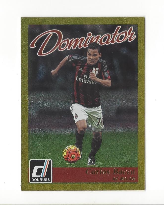 2016 Donruss Soccer Gold Dominators Insert Singles - You Choose - Picture 4 of 10