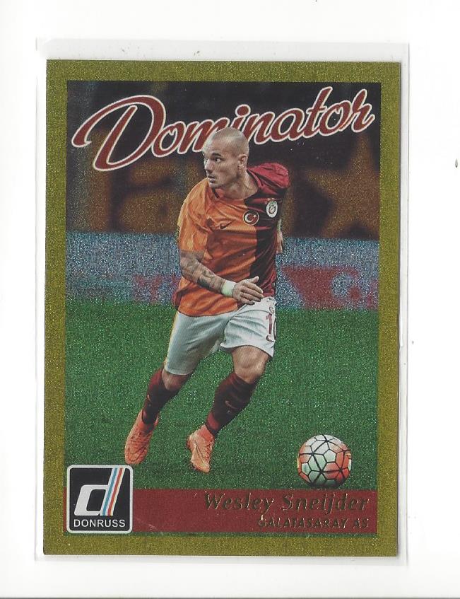 2016 Donruss Soccer Gold Dominators Insert Singles - You Choose - Picture 5 of 10
