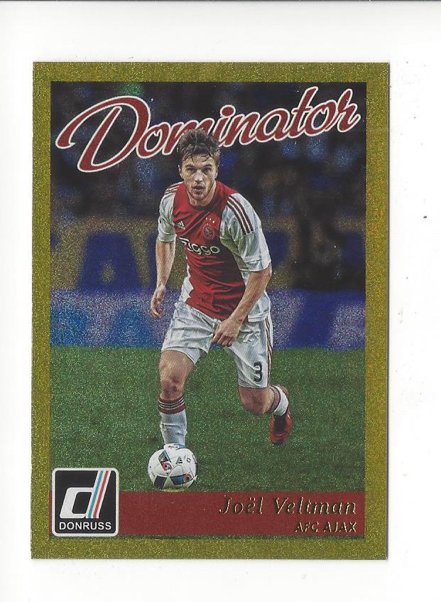 2016 Donruss Soccer Gold Dominators Insert Singles - You Choose - Picture 8 of 10