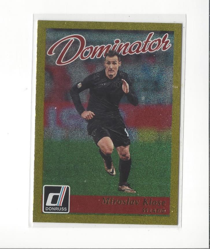 2016 Donruss Soccer Gold Dominators Insert Singles - You Choose - Picture 9 of 10