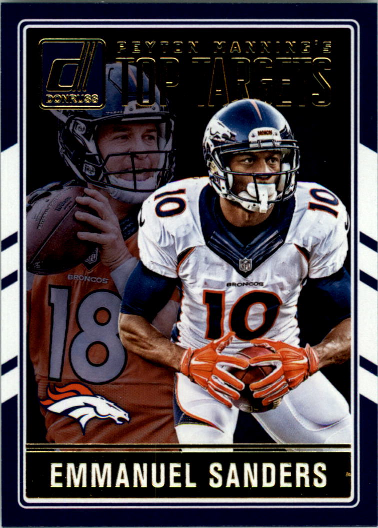 2016 Donruss Peyton Manning Football Card Pick (Inserts)