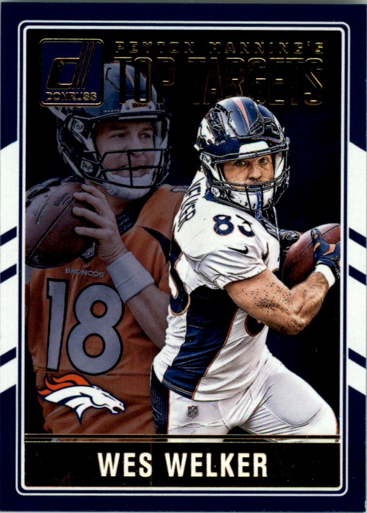 2016 Donruss Peyton Manning Football Card Pick (Inserts)