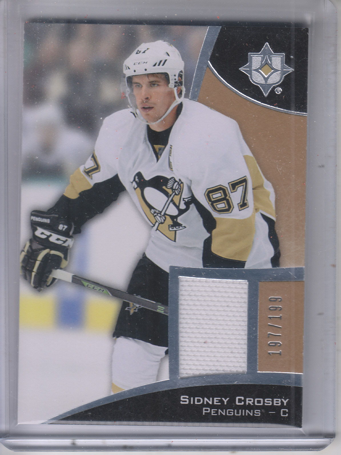 2015-16 Ultimate Collection #31 Sidney Crosby JSY/199 - NM-MT - Triple ...