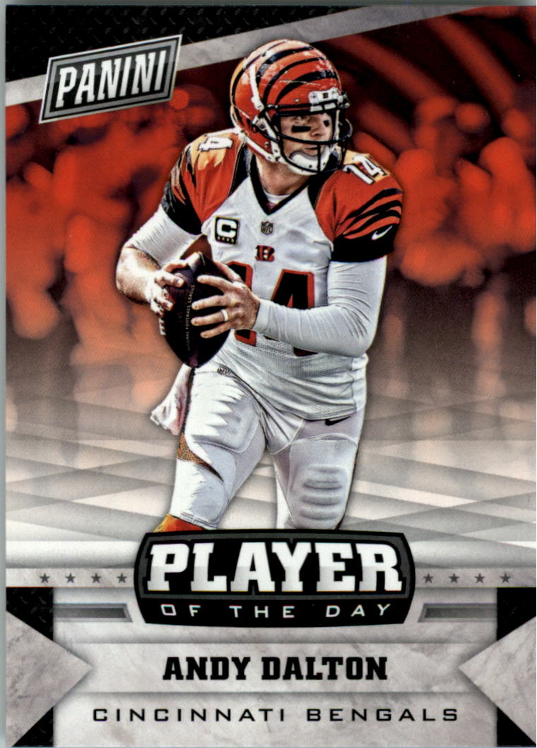 2016 Panini Player of the Day #6 Andy Dalton