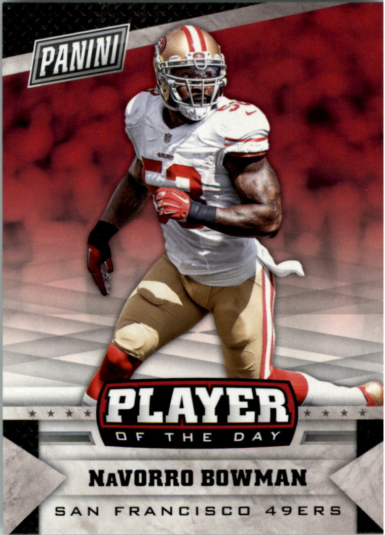2016 Panini Player of the Day #18 NaVorro Bowman