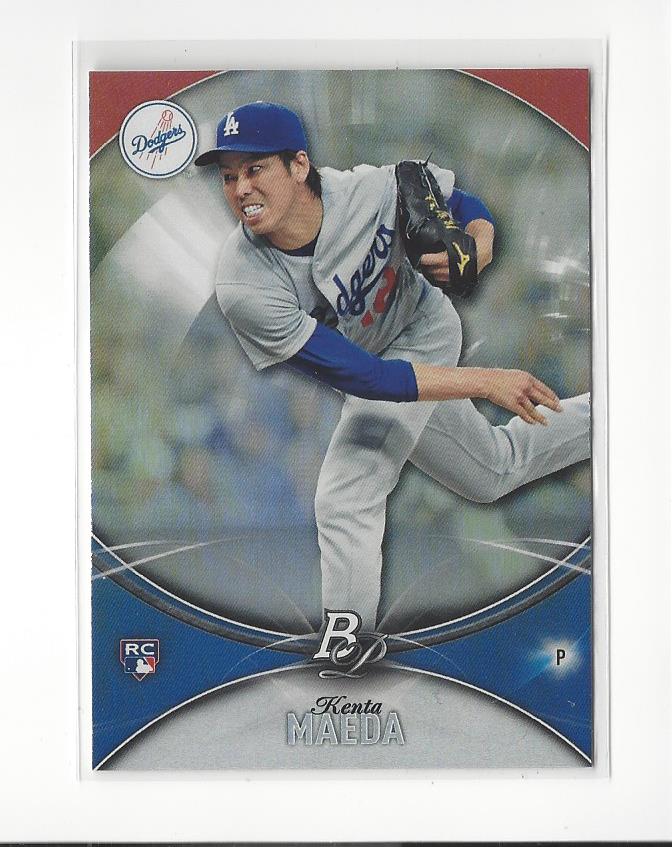 2016 Bowman Platinum #63 Kenta Maeda RC