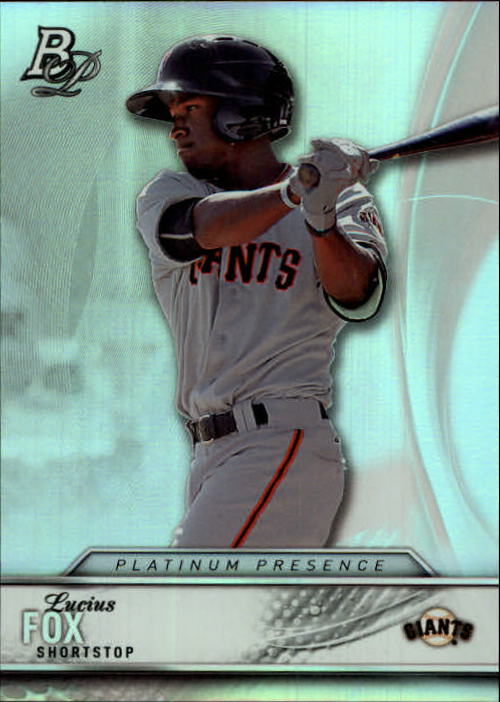 2016 Bowman Platinum Platinum Presence #PP7 Lucius Fox