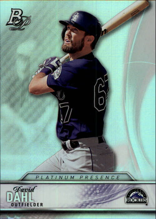 2016 Bowman Platinum Platinum Presence #PP11 David Dahl