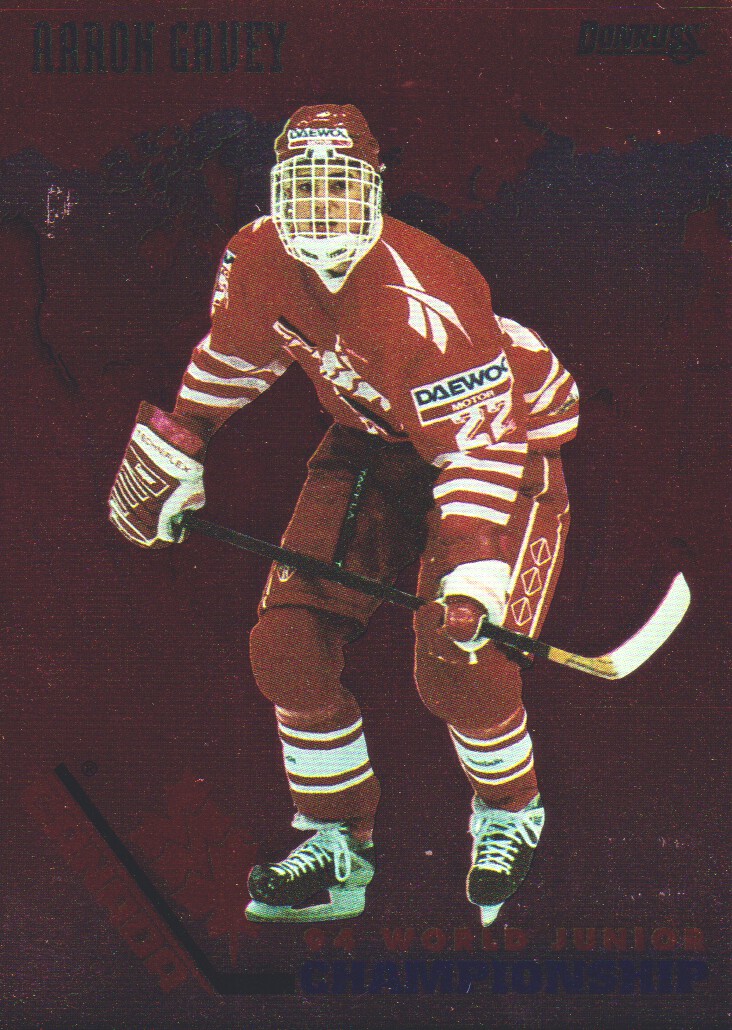 1993-94 Donruss Team Canada #12 Aaron Gavey