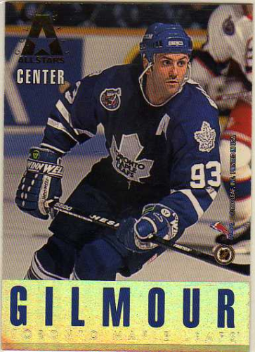 1993-94 Leaf Gold All-Stars #6 Wayne Gretzky/Doug Gilmour