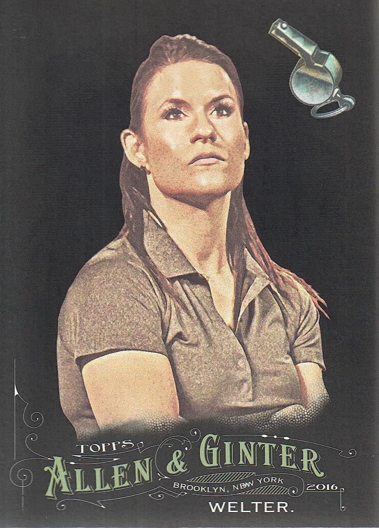 2016 Topps Allen and Ginter X #179 Jen Welter