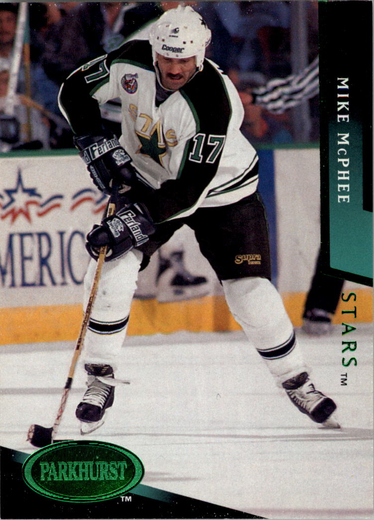 1993-94 Parkhurst Emerald Ice #51 Mike McPhee