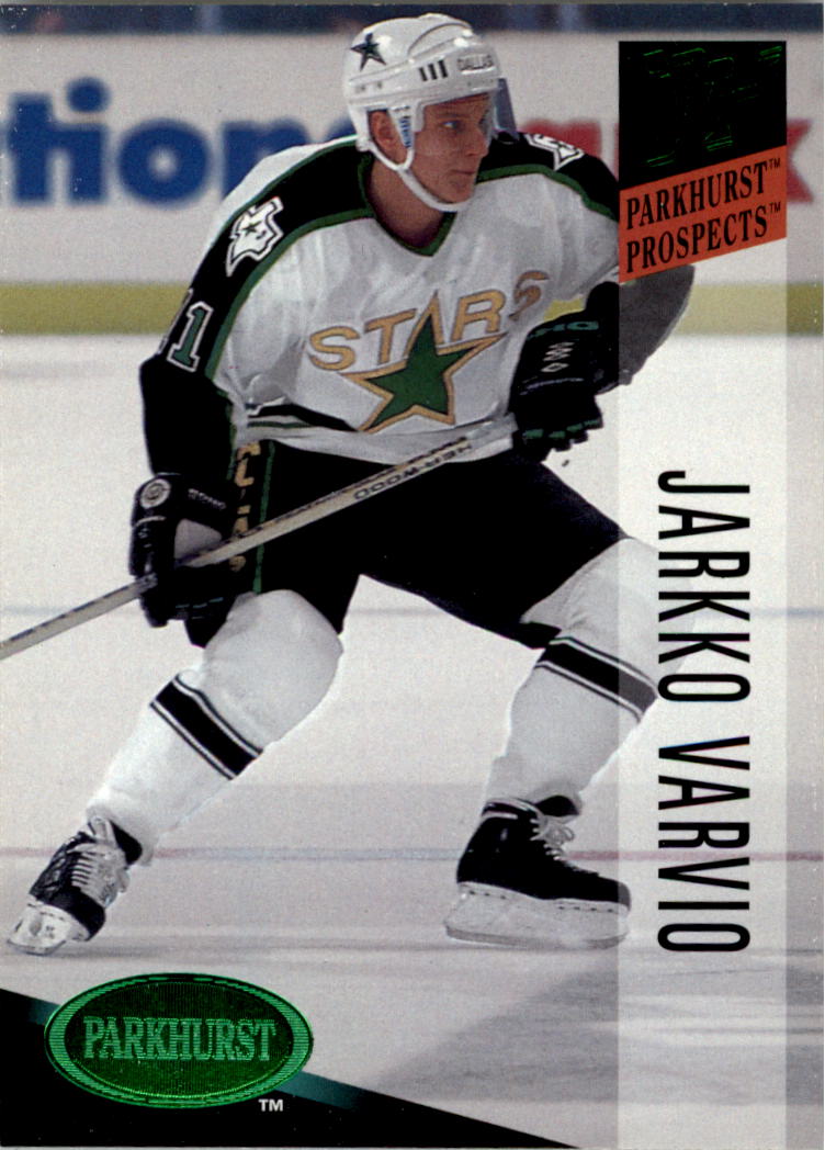 1993-94 Parkhurst Emerald Ice #252 Jarkko Varvio PKP