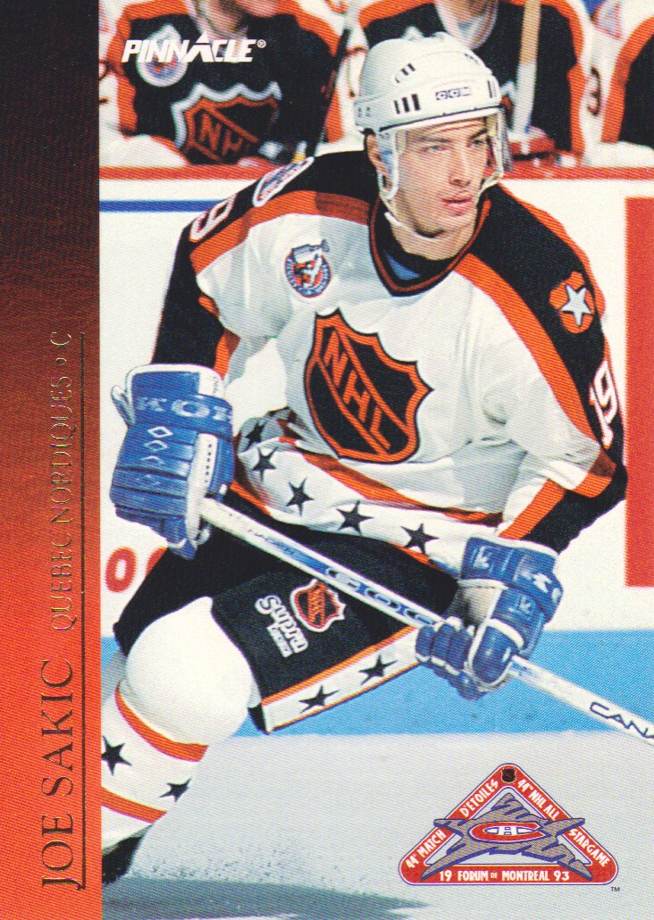 1993-94 Pinnacle Hockey All-Stars #13 Joe Sakic Quebec Nordiques | eBay