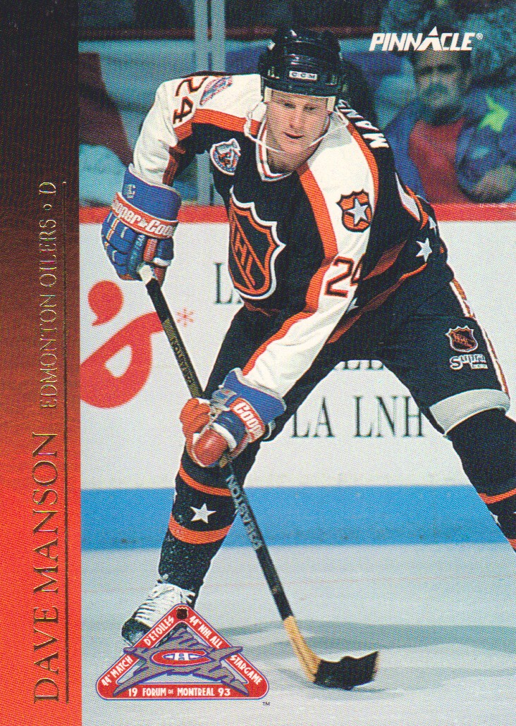 1993-94 Pinnacle All-Stars #38 Dave Manson