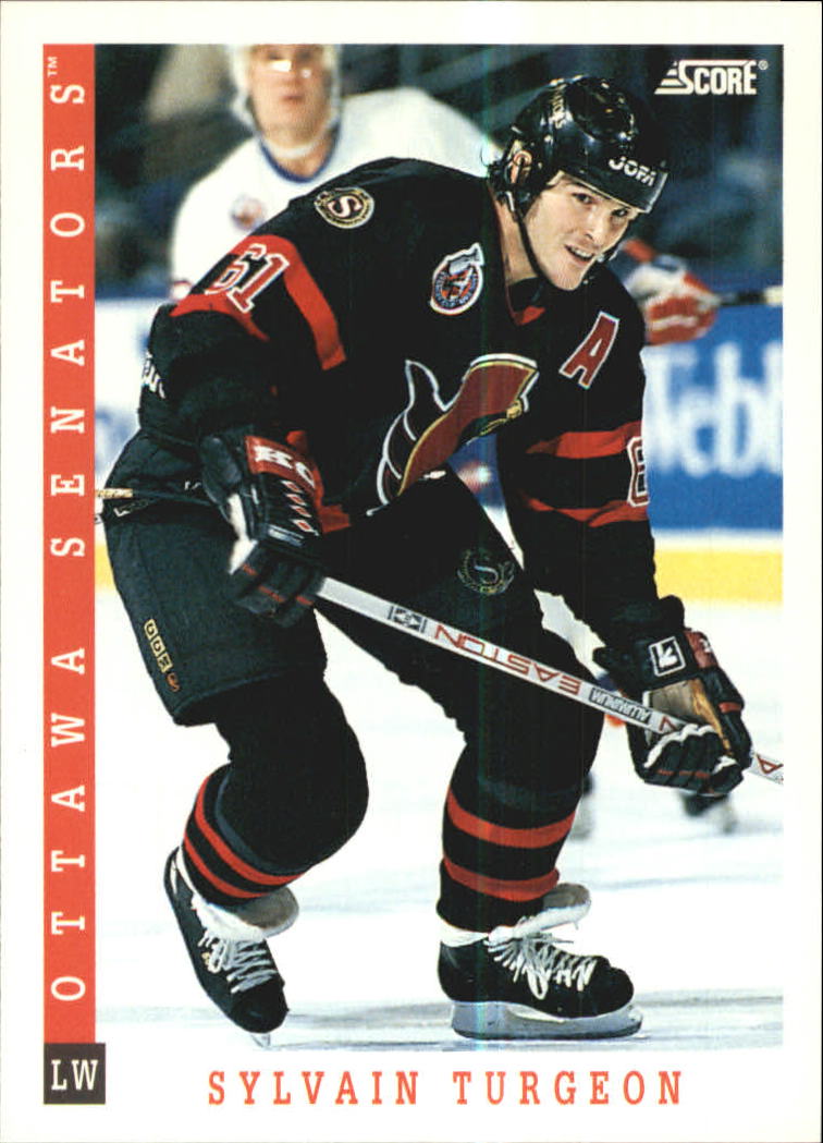 1993-94 Score Senators Hockey Card #46 Sylvain Turgeon | eBay