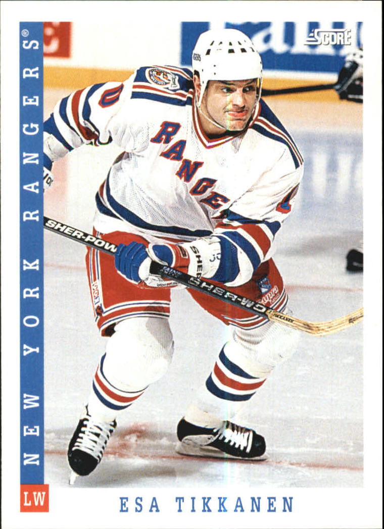 199394 Score Rangers Hockey Card 97 Esa Tikkanen eBay