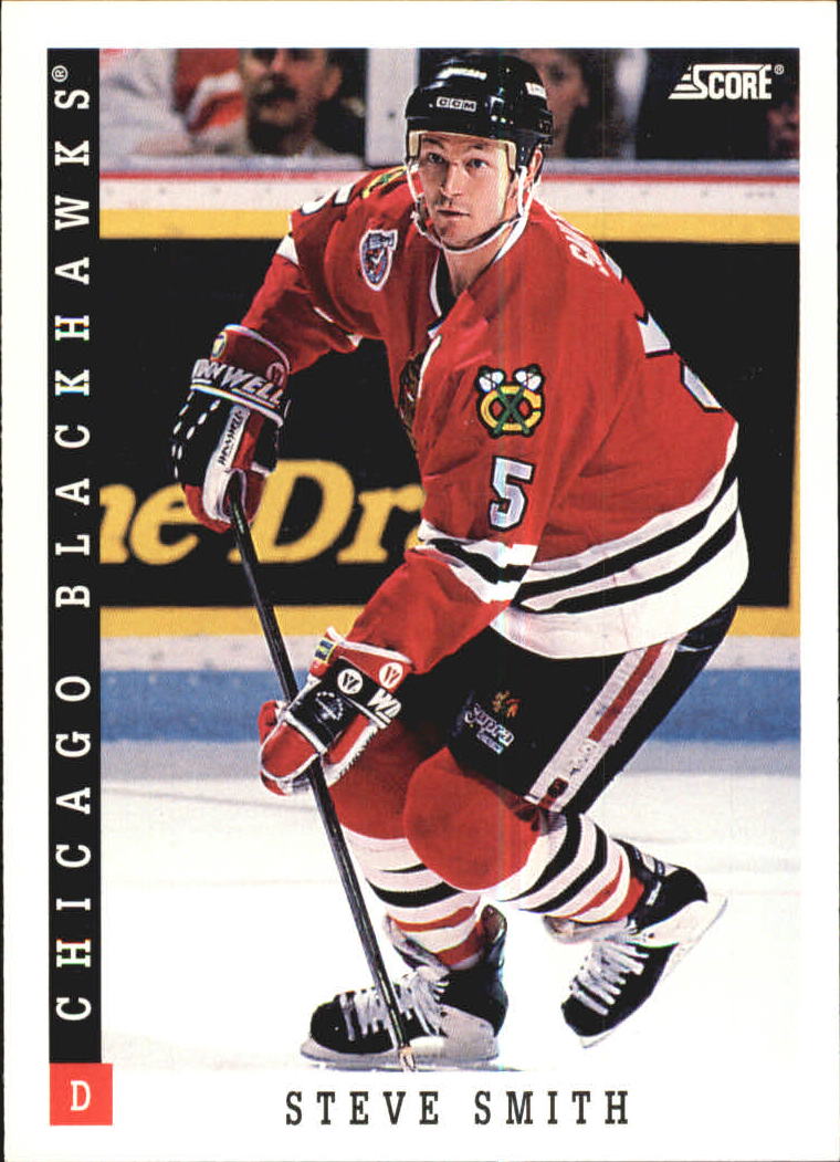 1993-94 Score Chicago Blackhawks Hockey Card #192 Steve Smith | eBay