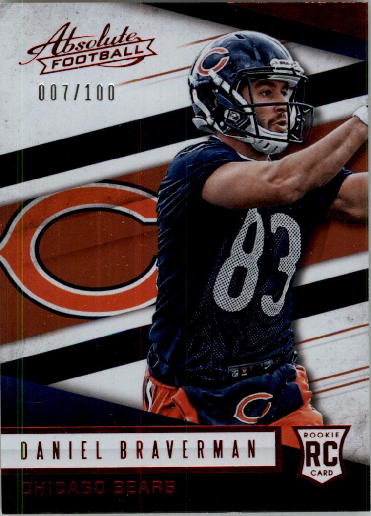 2016 Absolute Spectrum Red #169 Daniel Braverman