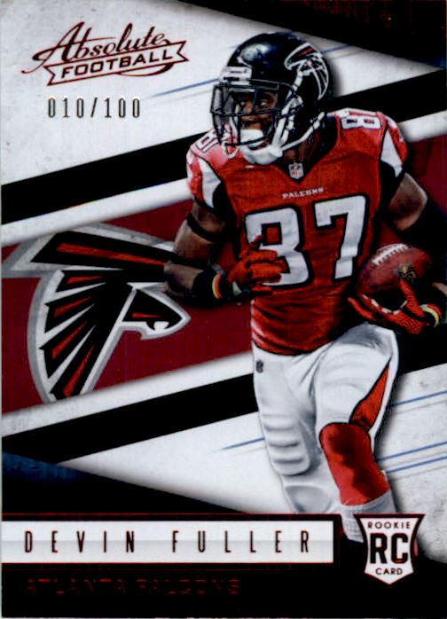 2016 Absolute Spectrum Red #181 Devin Fuller