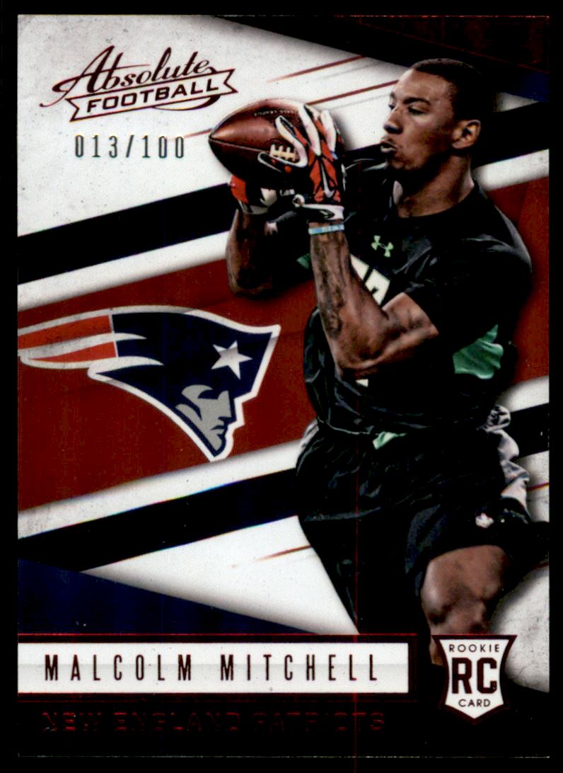 2016 Absolute Spectrum Red #200 Malcolm Mitchell