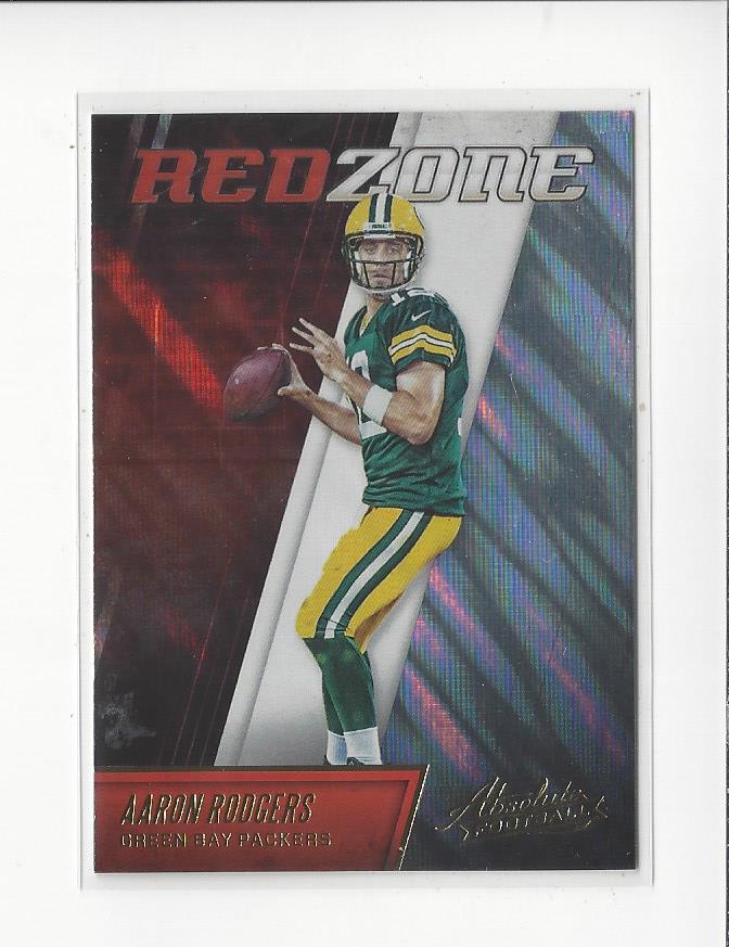 2016 Absolute Red Zone #1 Aaron Rodgers