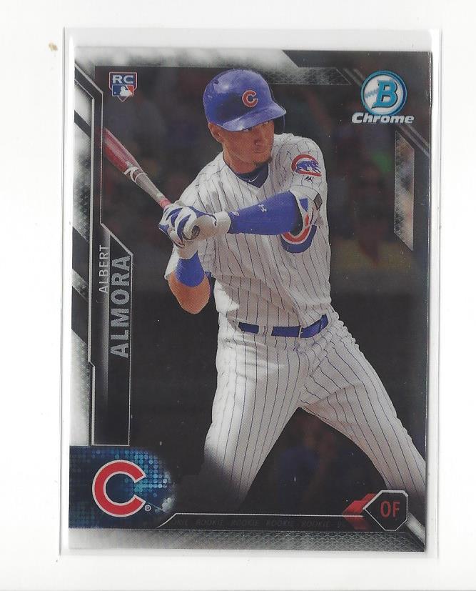 2016 Bowman Chrome #83 Albert Almora RC