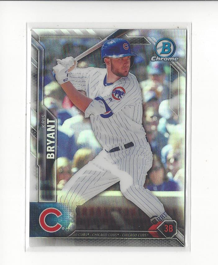 2016 Bowman Chrome Refractors #70 Kris Bryant