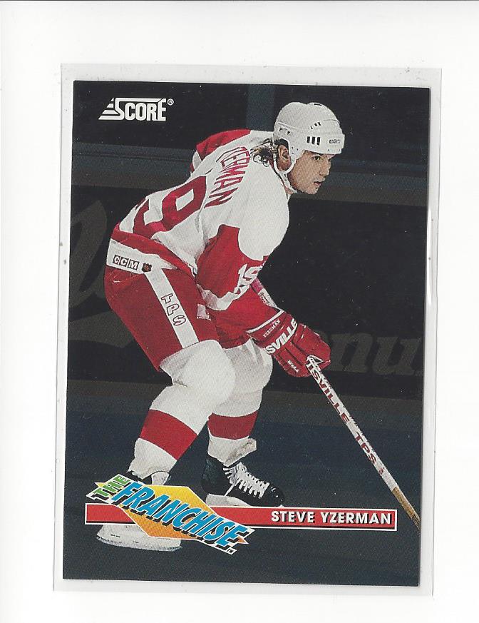 1993-94 Score Franchise #6 Steve Yzerman