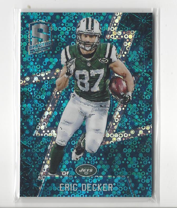 2016 Panini Spectra Neon Blue #83 Eric Decker