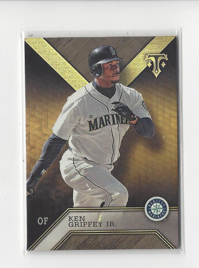 2016 Topps Triple Threads #1 Ken Griffey Jr.