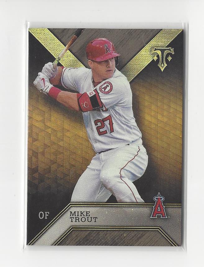 2016 Topps Triple Threads #69 Mike Trout