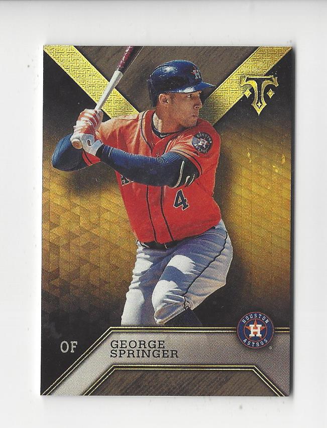 2016 Topps Triple Threads #87 George Springer