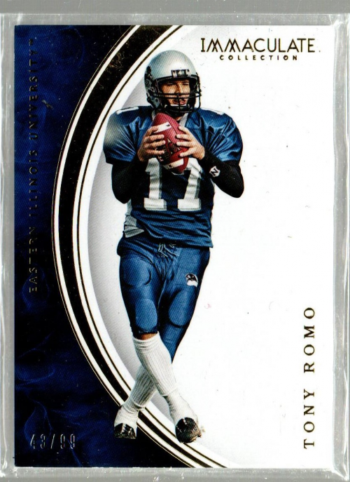 2016 Immaculate Collection Collegiate #54 Tony Romo