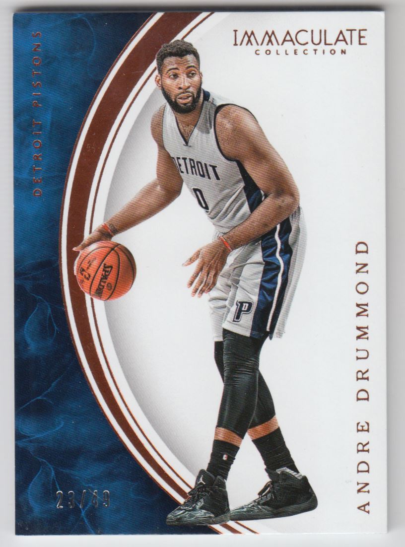 2015-16 Immaculate Collection Bronze #68 Andre Drummond