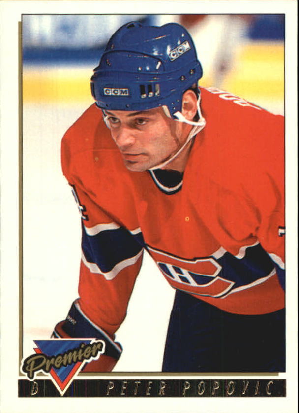 1993-94 Topps Premier Gold #361 Peter Popovic