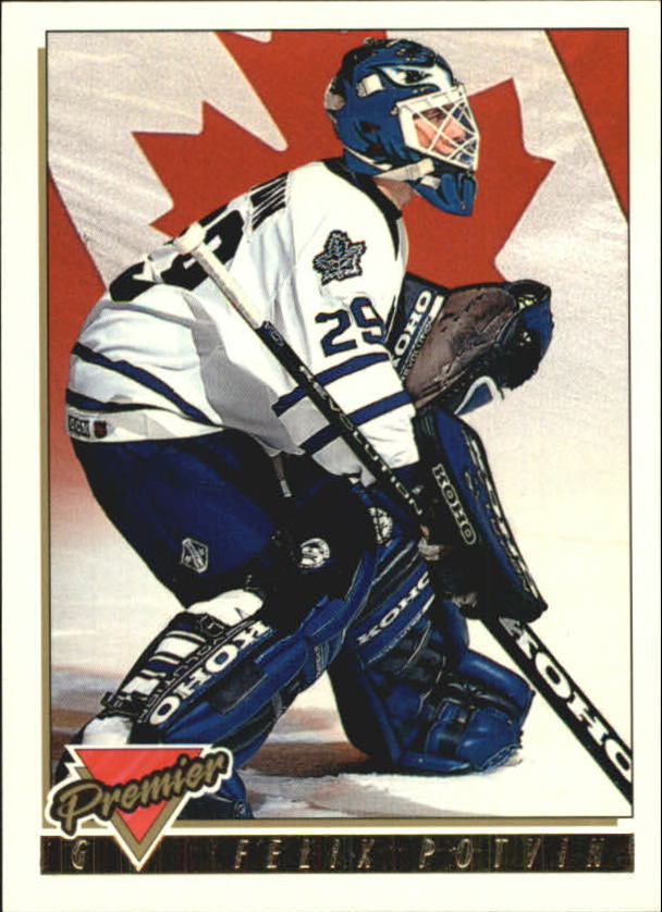 1993-94 Topps Premier Gold #385 Felix Potvin CAN