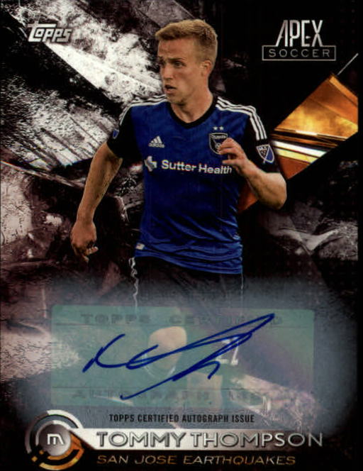 2016 Topps Apex MLS Autographs #20 Tommy Thompson